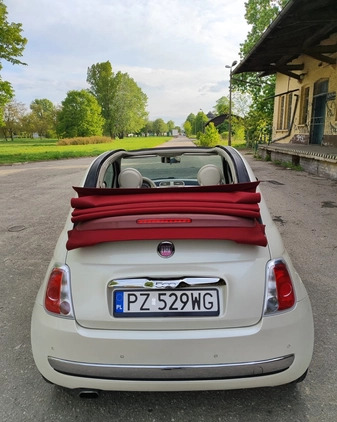 Fiat 500 cena 23500 przebieg: 147870, rok produkcji 2010 z Krotoszyn małe 232